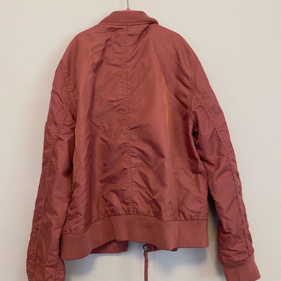 GAP Jackets & Coats Pink Bomber Jacket Gap Poshmark